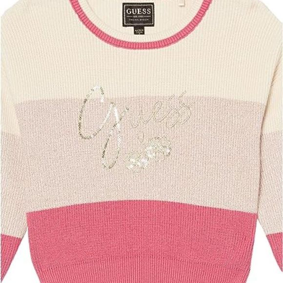 Girls' Long Sleeve Cozy Graphic Sweater - Picture 2 of 2